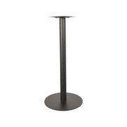 Bartafel Tafelpoot Dubbel Zwart Metaal Enkel Rond 108 cm-Tafelpoten-LABEL51