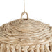Bazar Bizar Abaca Jelly Fish hanglamp - natuurlijk - L-Hanglampen-Bazar Bizar