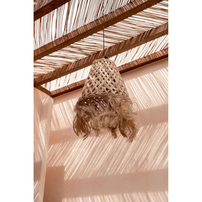 Bazar Bizar Abaca Jelly Fish hanglamp - natuurlijk - M-Hanglampen-Bazar Bizar
