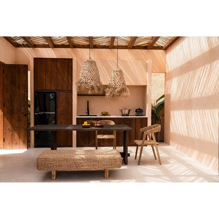 Bazar Bizar Abaca Jelly Fish hanglamp - natuurlijk - S-Hanglampen-Bazar Bizar