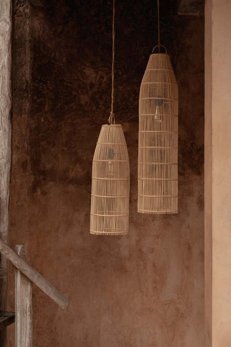 Bazar Bizar Fish Trap hanglamp - natuurlijk - L-Hanglampen-Bazar Bizar
