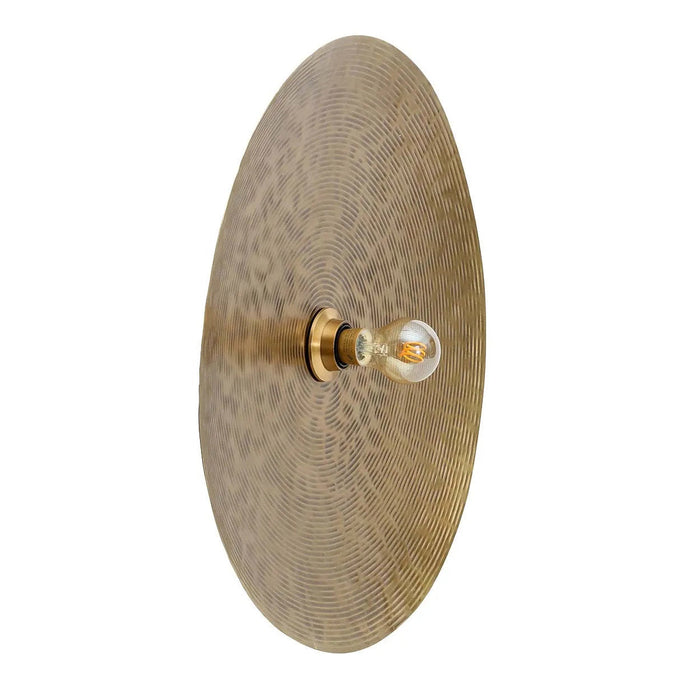 Bazar Bizar Full Moon wandlamp - Brass - M-Wandlampen-Bazar Bizar