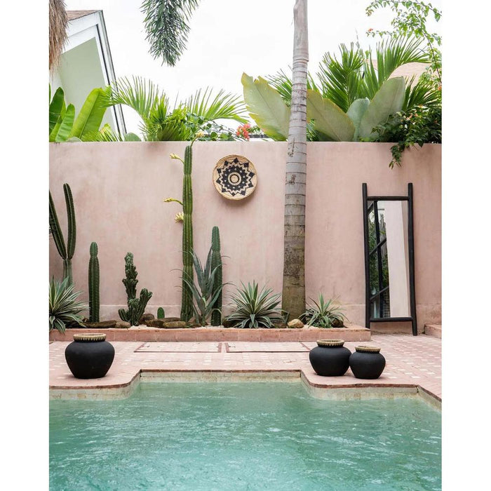 Bazar Bizar Island Dressing Room spiegel - zwart-Spiegels-Bazar Bizar