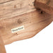 Bazar Bizar Marabunta Rustic bijzettafel - natuurlijk-Bijzettafels-Bazar Bizar