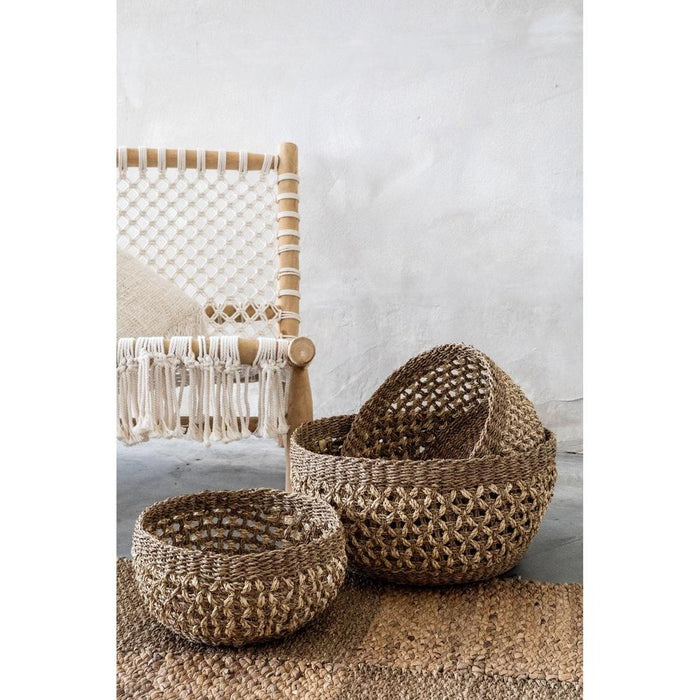 Bazar Bizar Paddle Field vloerkleeed - natuurlijk - 280x175_40-Rechthoekige vloerkleden-Bazar Bizar