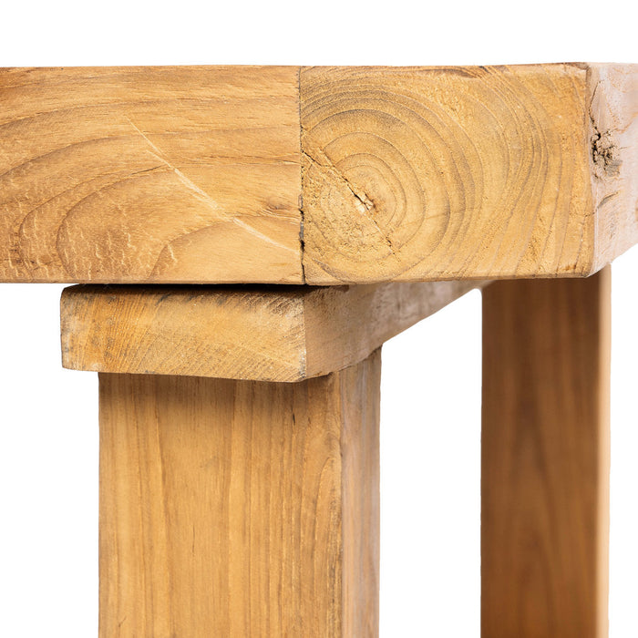 Bazar Bizar Reclaimed Teak salontafel - natuurlijk-Salontafels-Bazar Bizar