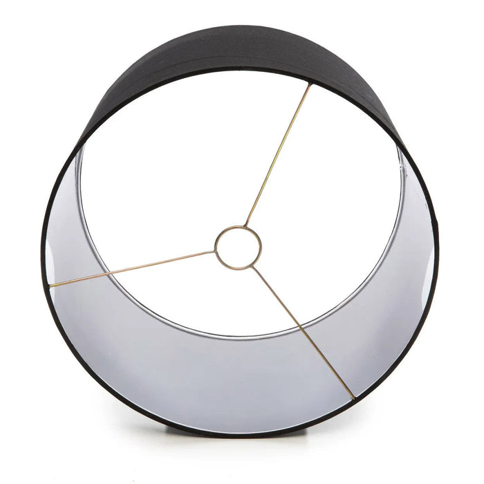 Bazar Bizar Teak houten tafel lamp - natuurlijk zwart-Tafellampen-Bazar Bizar