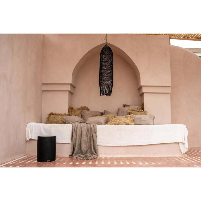 Bazar Bizar Tribe kruk - natuurlijk zwart-Krukken-Bazar Bizar