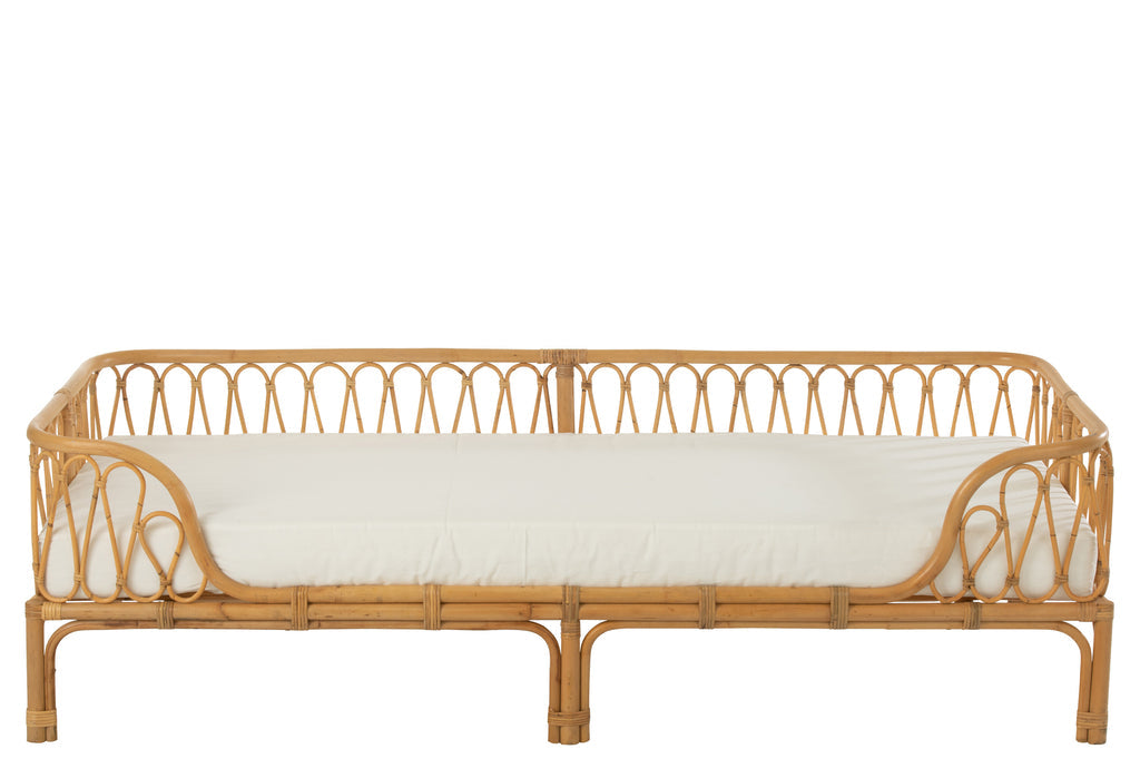 Bed Pierre rotan naturel-Banken-J-Line