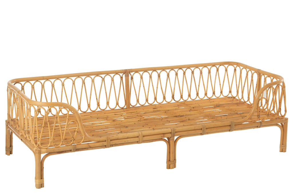 Bed Pierre rotan naturel-Banken-J-Line
