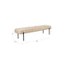 Bench Jethro 160-Eetkamerbanken-Creating Home