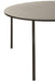 Bijzettafel 2 niveau metaal/glas zwart large-Bijzettafels-J-Line