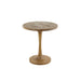 Bijzettafel 50x55 cm BICABA hout mat donkerbruin-Bijzettafels-Light & Living