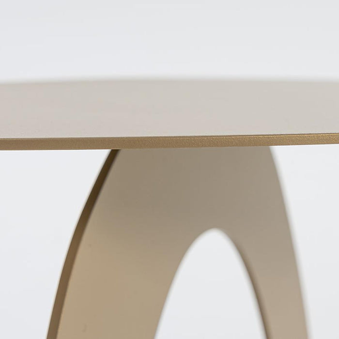 Bijzettafel ALTO Staal Champagne 45.5x39x55cm Spinder Design-Bijzettafels-Spinder