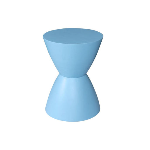 Bijzettafel Abbey Blauw Mangohout 33 cm 33x33x45 cm-Bijzettafels-Starfurn