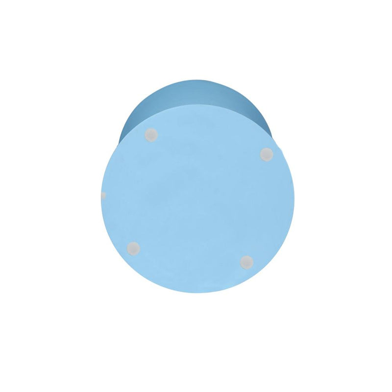 Bijzettafel Abbey Blauw Mangohout 33 cm 33x33x45 cm-Bijzettafels-Starfurn