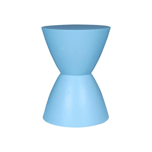 Bijzettafel Abbey Blauw Mangohout 33 cm-Bijzettafels-Starfurn