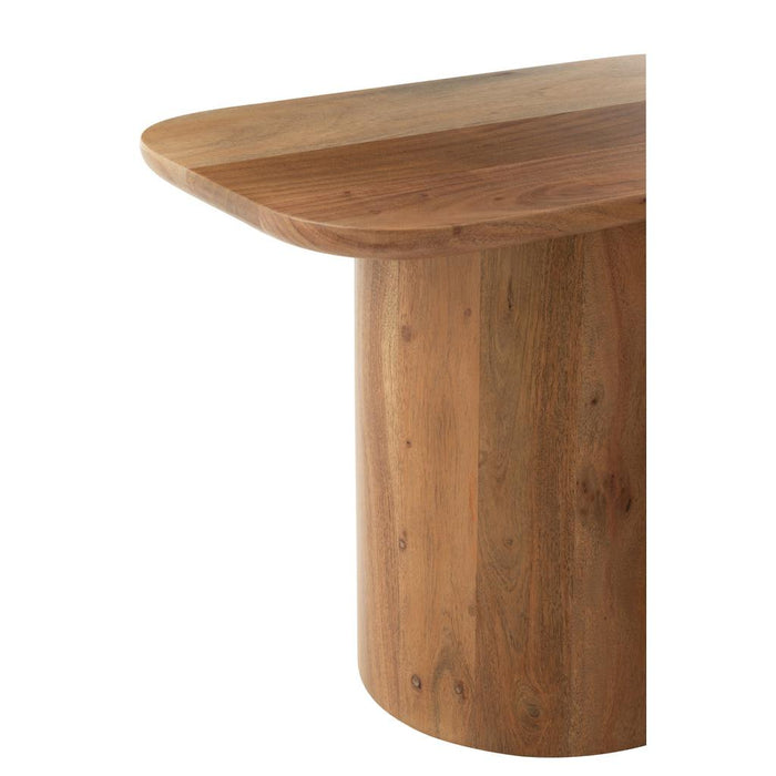 Bijzettafel Naturel Acaciahout hout 35x60 cm-Bijzettafels-J-Line