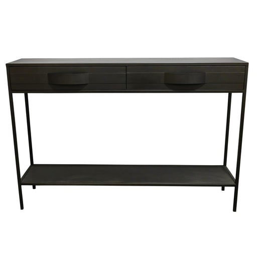 Bijzettafel Acalia Bruin 30x120 cm-Bijzettafels-PTMD