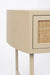 Bijzettafel Amaya MDF Beige 38x48 cm-Bijzettafels-Creating Home