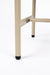 Bijzettafel Amaya MDF Beige 38x48 cm-Bijzettafels-Creating Home