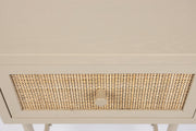 Bijzettafel Amaya MDF Beige 38x48 cm-Bijzettafels-Creating Home