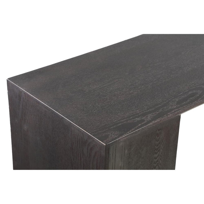 Bijzettafel Arivo Zwart 35x120 cm-Bijzettafels-PTMD