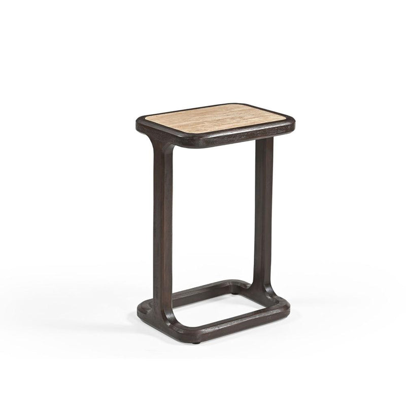 Bijzettafel Arvid Bruin Mangohout 39 cm 39x29x58 cm-Bijzettafels-Starfurn