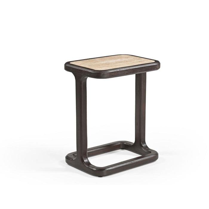 Bijzettafel Arvid Bruin Mangohout 39 cm-Bijzettafels-Starfurn