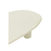 Bijzettafel Bali mdf/pvd wit large-J-Line