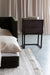 Bijzettafel / Bedstand Webster Teak Hout Bruin 30x40 cm-Bijzettafels-Creating Home