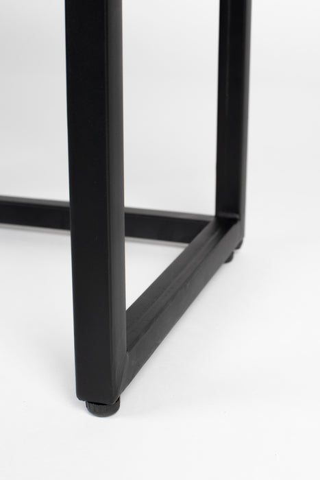 Bijzettafel / Bedstand Webster Teak Hout Bruin 30x40 cm-Bijzettafels-Creating Home