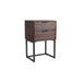Bijzettafel / Bedstand Webster Teak Hout Bruin 30x40 cm-Bijzettafels-Creating Home