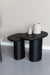 Bijzettafel Bela (set Of 2) Mango hout Zwart 48x32 cm-Bijzettafels-Creating Home