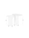 Bijzettafel Bela (set Of 2) Mango hout Zwart 48x32 cm-Bijzettafels-Creating Home
