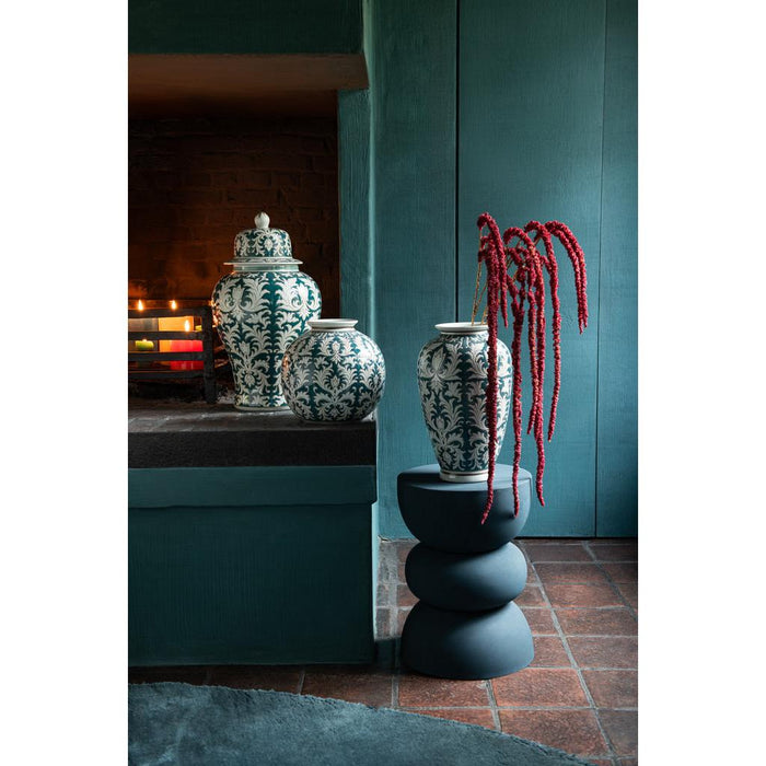 Bijzettafel Blauw Ijzer 32 cm-Bijzettafels-J-Line