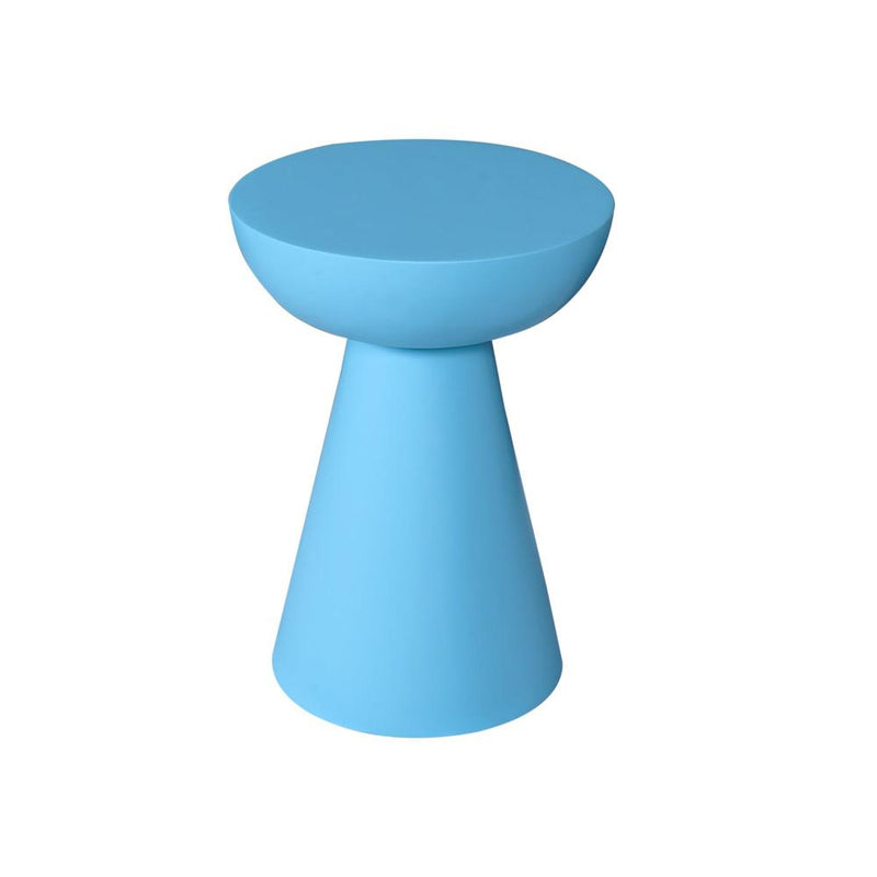 Bijzettafel Blauw Mangohout 30 cm 30x30x42 cm-Bijzettafels-Starfurn