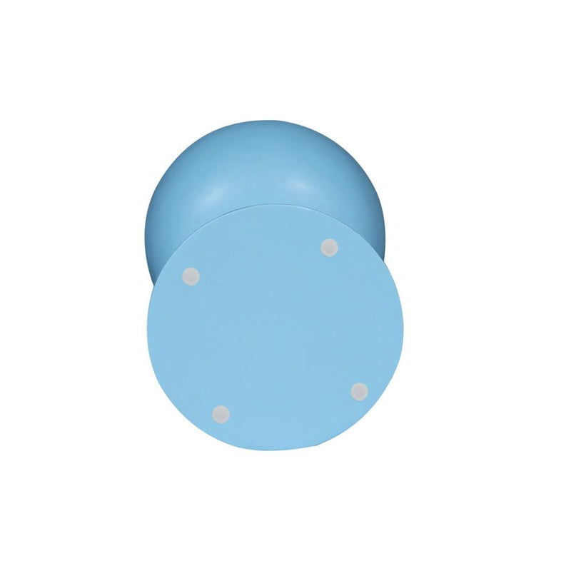 Bijzettafel Blauw Mangohout 30 cm 30x30x42 cm-Bijzettafels-Starfurn