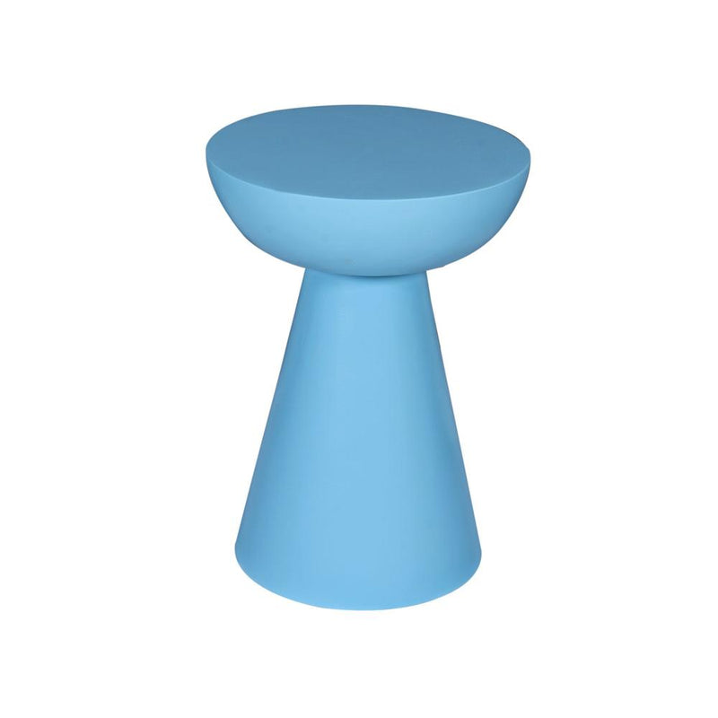 Bijzettafel Blauw Mangohout 30 cm 30x30x42 cm-Bijzettafels-Starfurn
