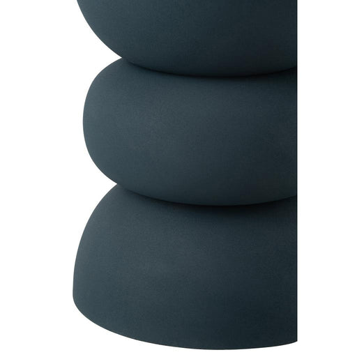 Bijzettafel Blauw ijzer 32 cm 32x32x43.5 cm-Bijzettafels-J-Line