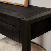 Bijzettafel Boaz Zwart 120 cm 120x35x76 cm-Bijzettafels-Starfurn