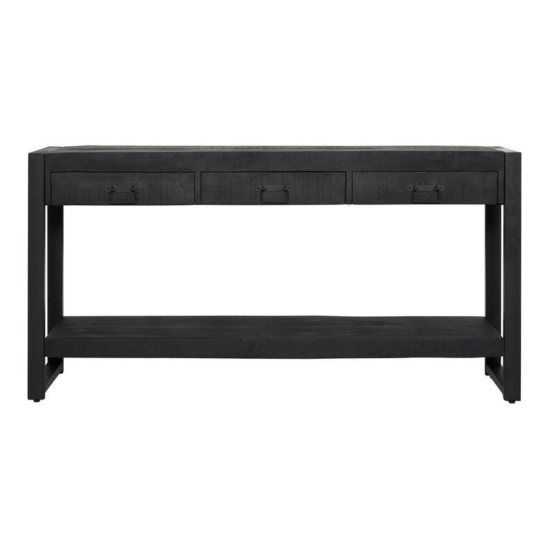 Bijzettafel Boaz Zwart 150 cm 150x35x76 cm-Bijzettafels-Starfurn
