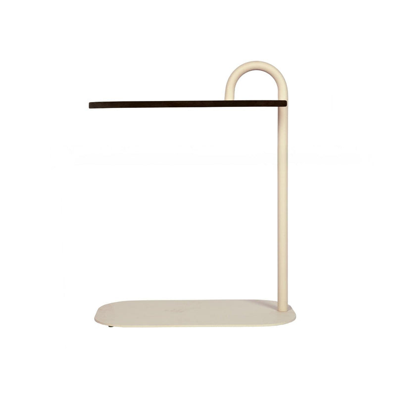Bijzettafel Brix Bijzettafel Mangohout Beige 30x48 cm-Bijzettafels-Livingfurn