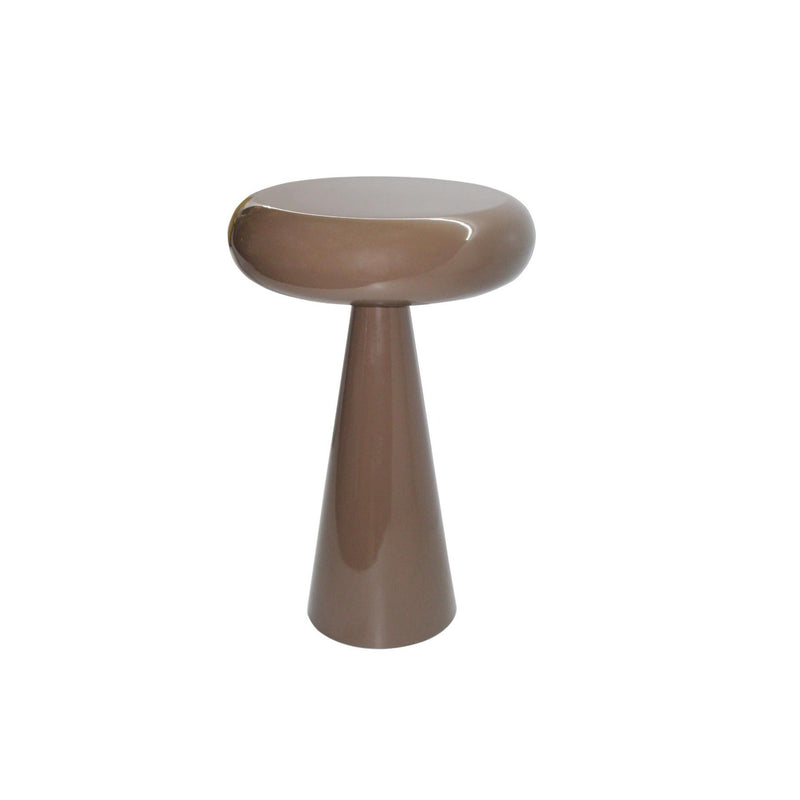 Bijzettafel Brix Bijzettafel Metaal Bruin 36 cm 36x36x57 cm-Bijzettafels-Livingfurn