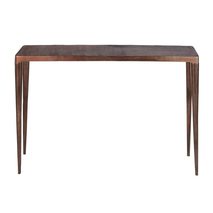 Bijzettafel Bronze Aluminium 30x122 cm-Bijzettafels-J-Line