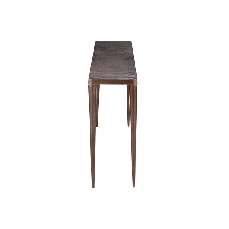 Bijzettafel Bronze Aluminium 30x122 cm-Bijzettafels-J-Line