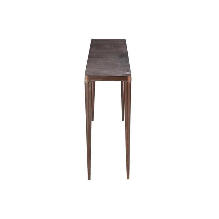 Bijzettafel Bronze Aluminium 30x122 cm-Bijzettafels-J-Line