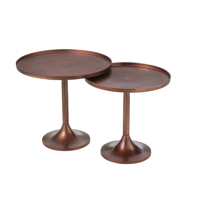 Bijzettafel Bronze Aluminium 56 cm-Bijzettafels-J-Line