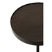 Bijzettafel Bruin Ijzer 45 cm-Bijzettafels-J-Line