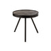 Bijzettafel Bruin Ijzer 45 cm-Bijzettafels-J-Line